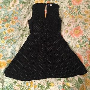 Francesa’s polka-dot cinch front dress